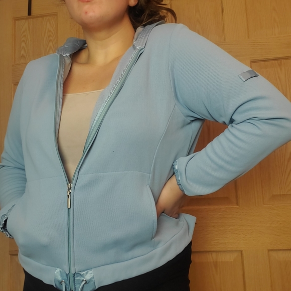 Athletic Baby Blue Sweatshirt - Picture 17 of 17